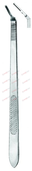 Scalpel Handles No. 3L, 20,5 cm, 8“ angled