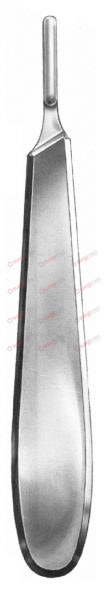 COLLIN Scalpel Handles No. 9, 14,5 cm, 5¾“ with hollow handle