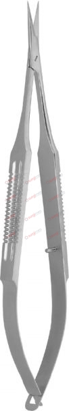 Micro Scissors with Flat Spring Type Handles 16 cm, 6¼“ straight