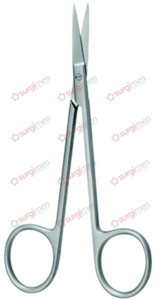 IRIS Delicate Surgical Scissors 8 cm, 3⅛“ straight with flat shanks