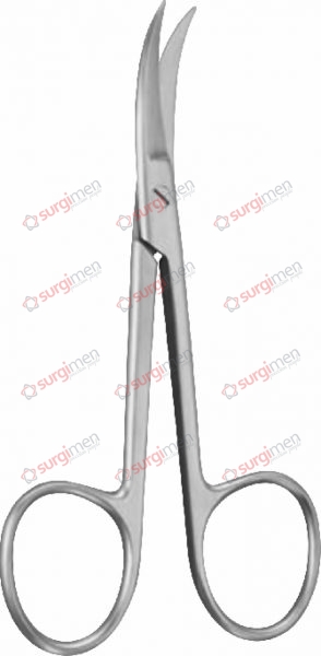 IRIS Delicate Surgical Scissors 8 cm, 3⅛“ curved on side