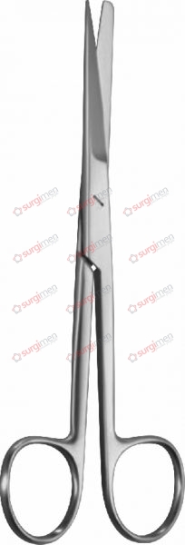 DEAVER Surgical Scissors 14 cm, 5½“ blunt/blunt straight