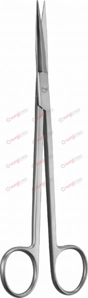 MC INDOE Scissors for cartilage 18,5 cm, 7¼“ straight