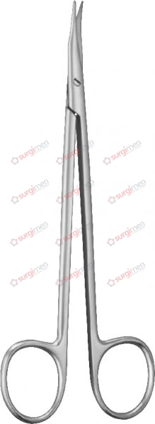 Nerve dissecting scissors 15 cm, 6“, blades outside semisharp