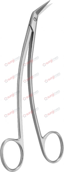 FAVALORO Coronary artery scissors 14 cm, 5½“