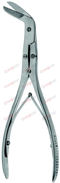 MÜHLING (KILLIAN) Septum scissors with serrated blades 22 cm, 8¾“