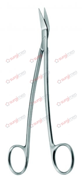 DEAN Tonsil Scissors 17 cm, 6¾“, 1 blade serrated