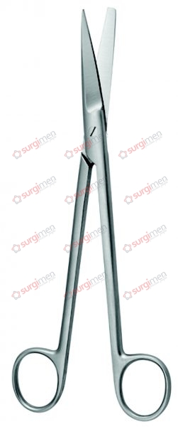 SIMS Uterine Scissors 20 cm, 8“ sharp/blunt, straight
