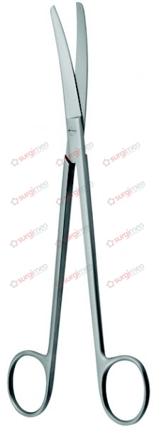 WERTHEIM Uterine Scissors 23 cm, 9“ straight