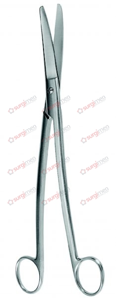 SIEBOLD Uterine scissors 24,5 cm, 9¾“