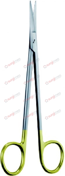 KELLY Vascular and fistula scissors with tungsten carbide edges 16 cm, 6¼“ straight