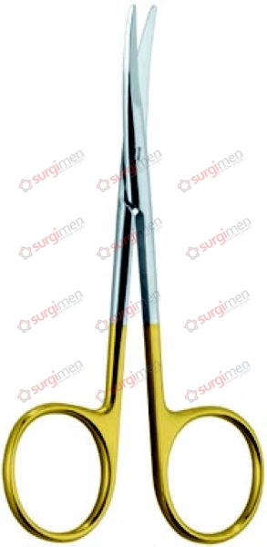 KAYE Plastic surgery scissors with tungsten carbide edges 11,5 cm, 4½“