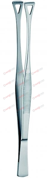 COLLIN-DUVAL Intestinal forceps 21 cm, 8¼“ 18 mm