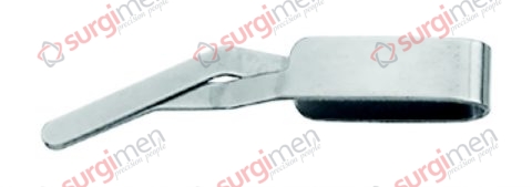 SCHWARTZ Vessel Clips for temporary occlusion Opening of jaw 3,0 mm, Length of jaw 10,0 mm curved