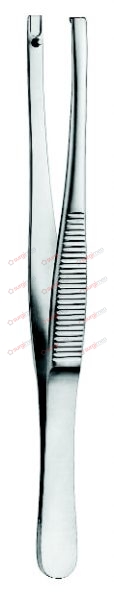 Applying forceps without spring catch 14,5 cm, 5¾“