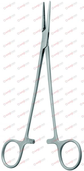 HALSTED Haemostatic Forceps 24 cm, 9½“ curved