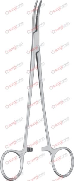 SCHNIDT Haemostatic and Tonsil Forceps 18,5 cm, 7¼“, curved
