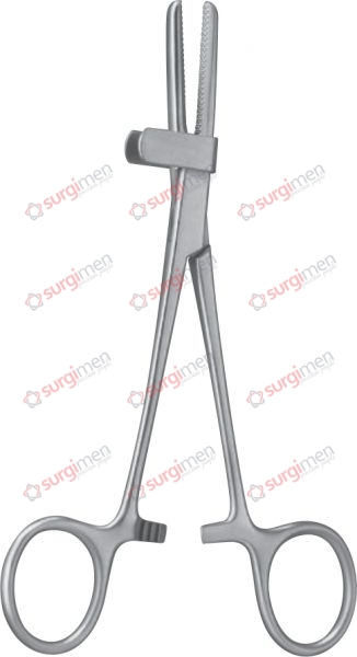 Tubing clamps with safety guard 18,5 cm 7¼“