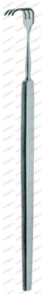 PAUL Tendon sheath retractor 12,5 cm, 5“ 11 x 7 mm