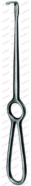 OBWEGESER Soft tissue retractors 22 cm, 8¾“ 42 x 11 mm