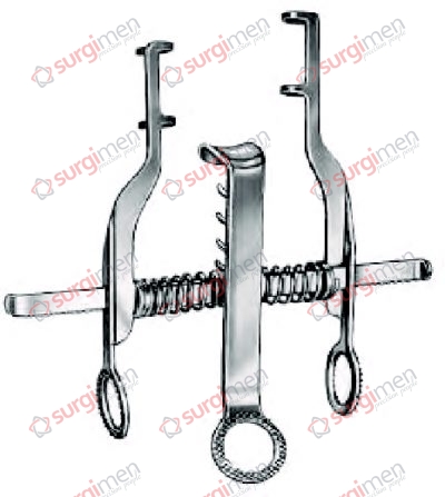 VICKERS Hand and carpal tunnel retractor, with central valve 18 x 10 mm (15-620-10)