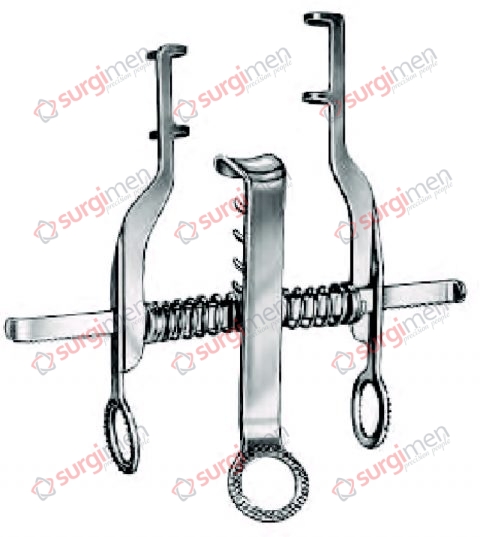 VICKERS Hand and carpal tunnel retractor, with central valve 18 x 10 mm (15-620-10)
