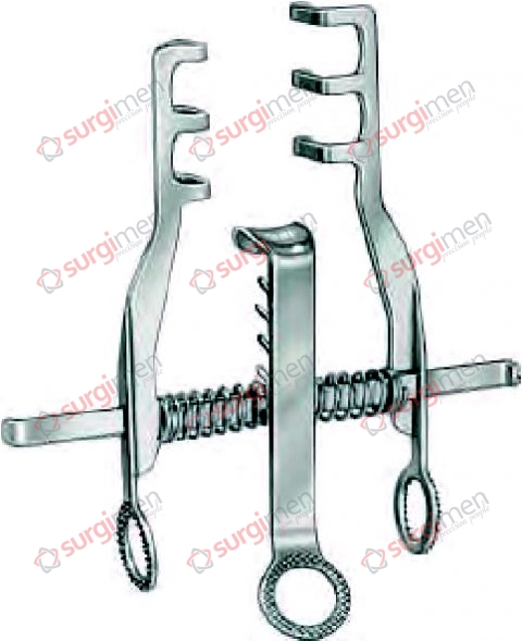VICKERS Deep hand and forearm retractor, with central valve 18 x 10 mm (15-620-10)