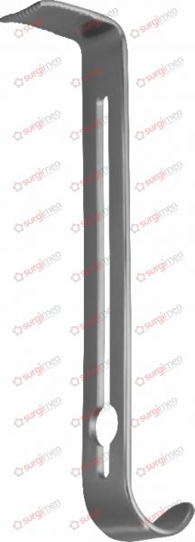 HENLEY Central valve, serrated, 26 x 16 mm