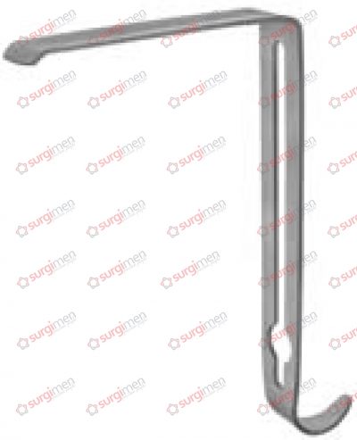 HENLEY Central valve, serrated, 76 x 16 mm