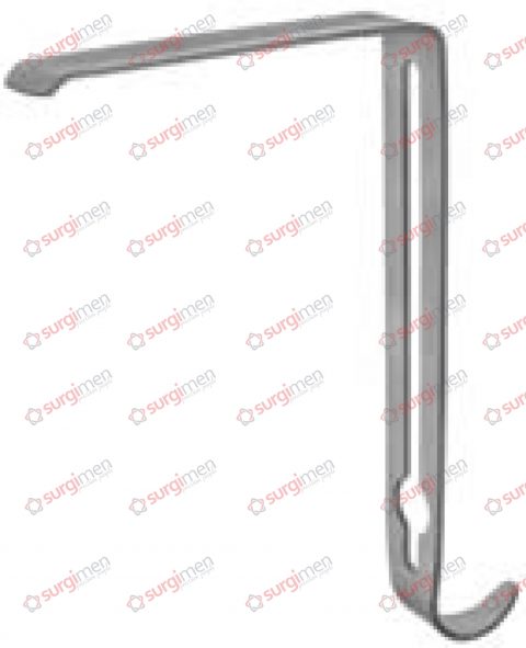 HENLEY Central valve, serrated, 76 x 16 mm