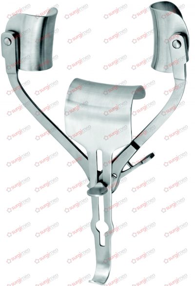 RICARD Abdominal retractor, 210 mm, complete set