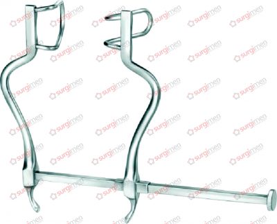 GOSSET Abdominal retractor, lateral valves 63 x 29 mm and 63 x 36 mm