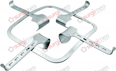 KIRSCHNER Abdominal retractor, Folding frame, complete set
