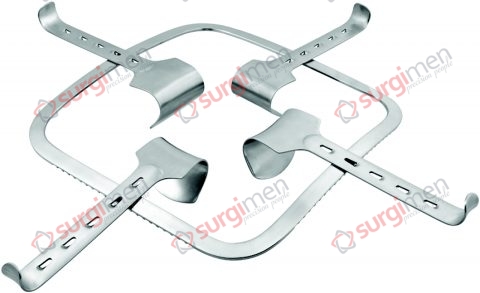 KIRSCHNER Abdominal retractor, Folding frame, complete set