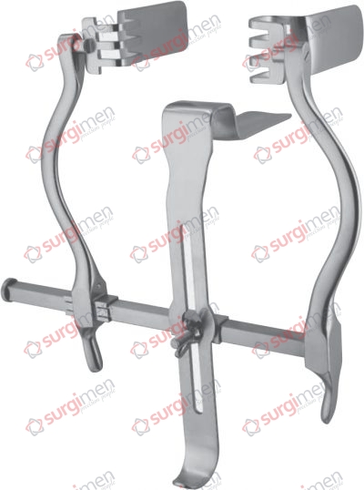 JUDD-MASSON Bladder and suprapubic retractor 140 mm, complete set