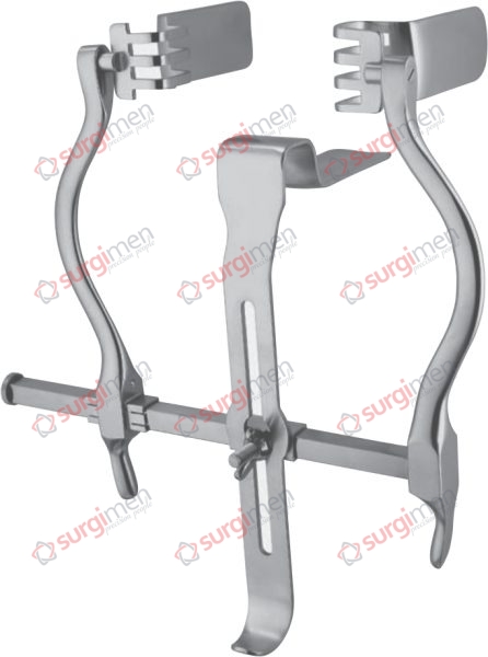 JUDD-MASSON Bladder and suprapubic retractor 140 mm, complete set