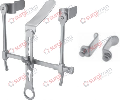 MILLIN Bladder retractor 165 mm, complete set