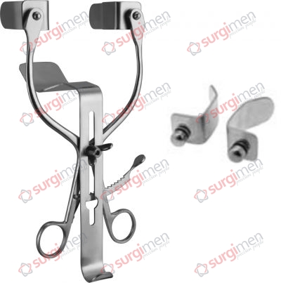 MILLIN Bladder retractor 21,5 cm, 8½“ 100 mm, complete set