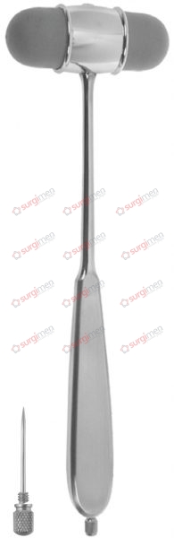 DEJERINE Percussion Hammers with needle 21,5 cm, 8½“