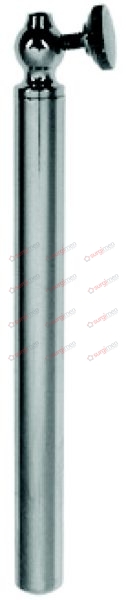 Metal handle for laryngeal mirrors 17-560-08 – 17-560-30 . 9,5 cm, 3¾“