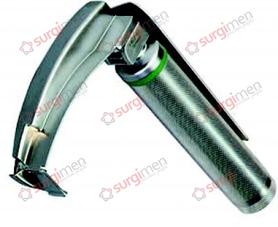 MCCOY The FlexTip is a Macintosh Laryngoscope Blade with a tip which is adjustable through 70°. A lever controls the tip angle during intubation to lift the epiglottis, giving a clear view of the vocal cords. Contact with the upper row of teeth and unnece