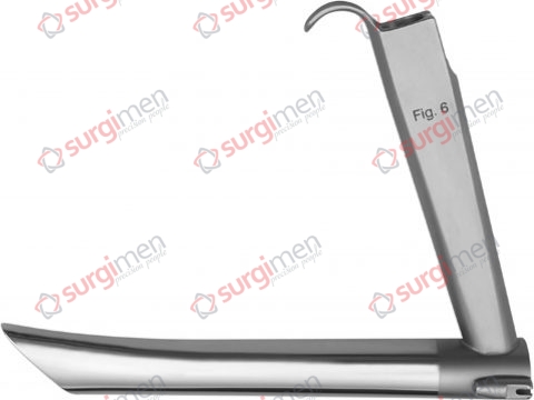 Operating Laryngoscopes for adults  FIG. 6 I 13 x 18 mm, 182 mm