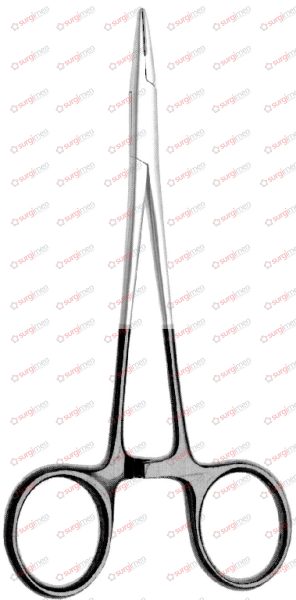 VASCULAR Needle Holders with specially coated jaws 12,5 cm, 5“