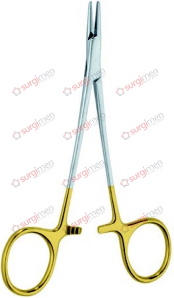 CONVERSE Needle Holders with tungsten carbide inserts with big sized rings 0,4 mm (A) 10,5 cm, 4⅛“