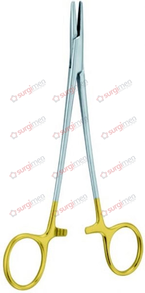 CRILE-WOOD Needle Holders with tungsten carbide inserts 0,4 mm (A) 15 cm, 6“