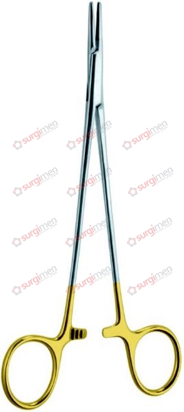 DE-BAKEY Needle Holders with tungsten carbide inserts 0,4 mm (A) 15 cm, 6“