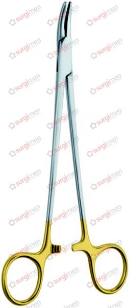 HEANEY Needle Holders with tungsten carbide inserts 0,5 mm (A) 20,5 cm, 8“