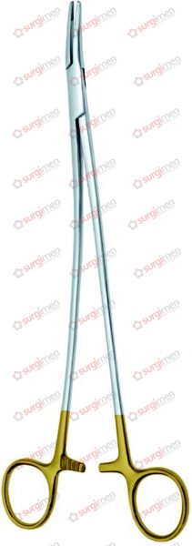 STRATTE Needle Holders with tungsten carbide inserts 0,5 mm (A) 22,5 cm, 9“ 1/2