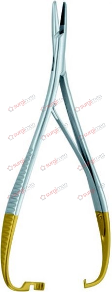 LICHTENBERG  Needle Holders with tungsten carbide inserts elastic pattern 0,4 mm (A) 20 cm, 8“