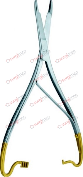 MATHIEU-OLSEN Needle Holders with tungsten carbide inserts 20 cm, 8“